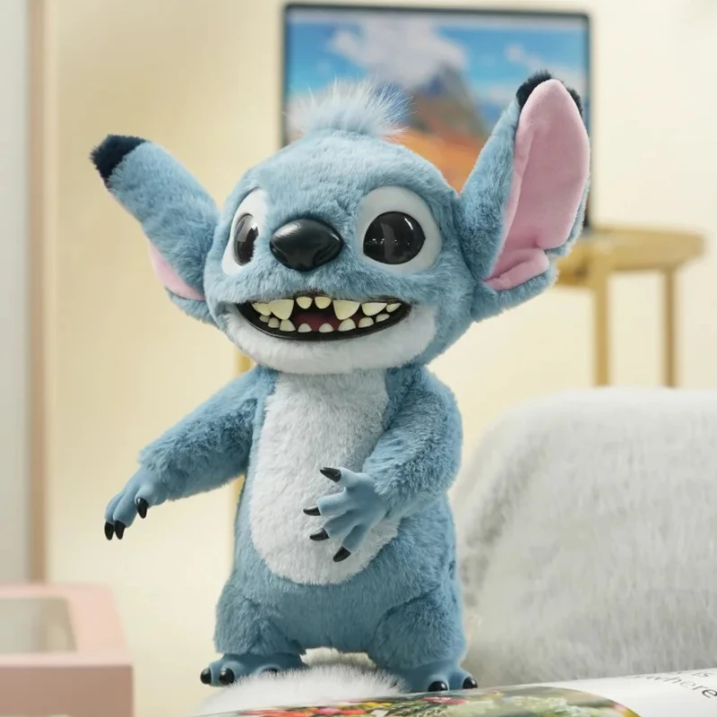 Oryginalna pluszowa figurka Disney Stitch, lalka 16/28 cm, urocza anime Stitch, zawieszka do plecaka, pluszowa lalka, breloczek, zabawki, prezenty