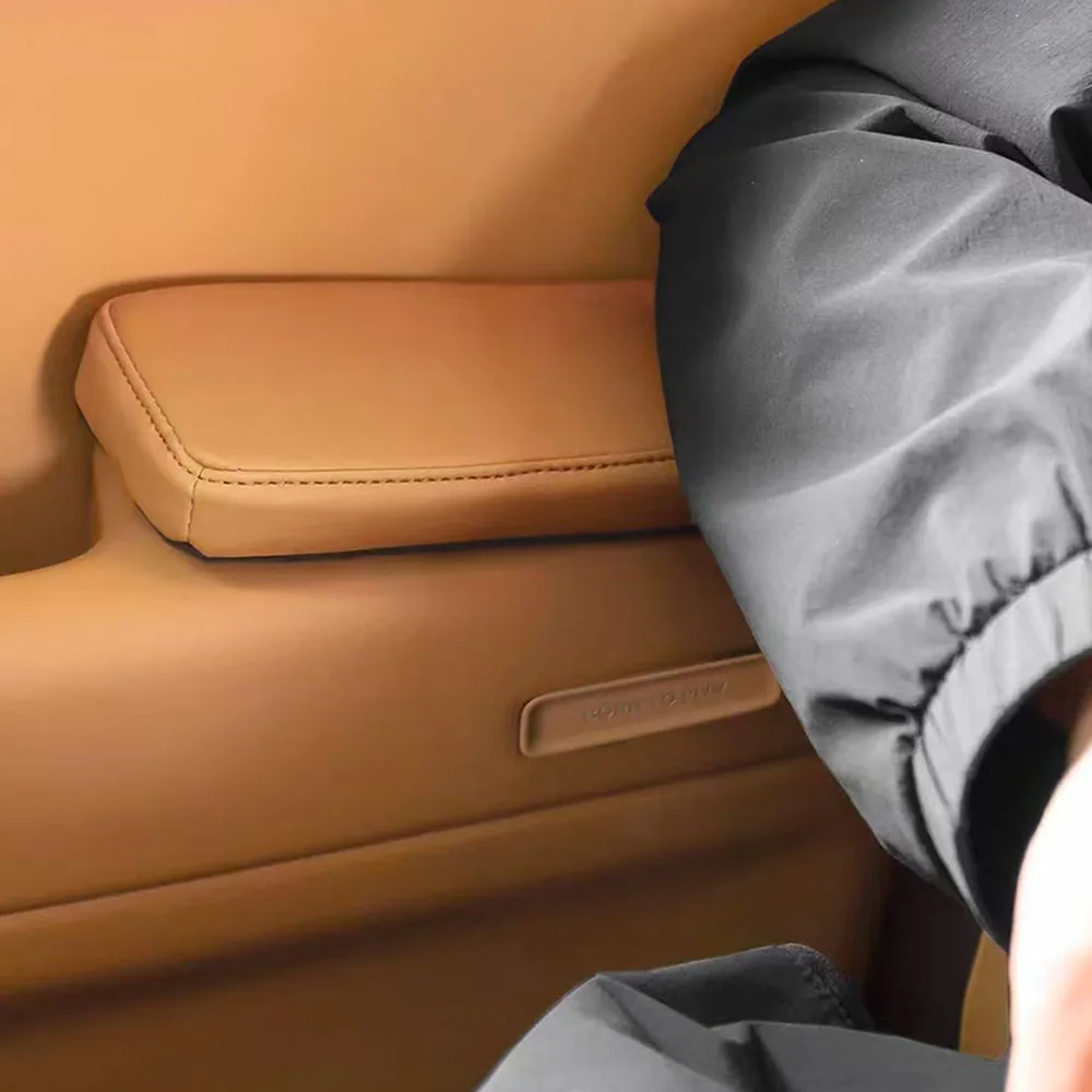 For Chery iCAR iCAUR V27 2026-2027 Four Car Doors Handle Armrest Pad Thickened Sponge Elbow Support Cushion Car Interior
