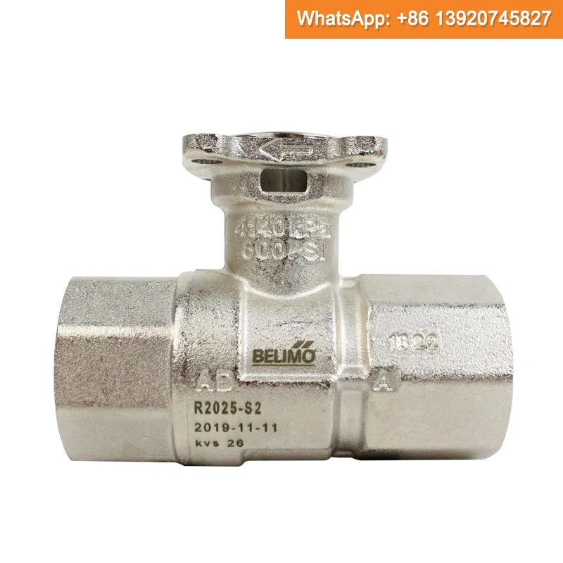 Katup Bola Belimo Buka/Tutup 2-arah Ulir Internal 1/2 Inci-2 Inci R2015-S1 R2020-S1 R2020-S2 R2025-S2 R2032-S2 R2040-S2 R2050-S2