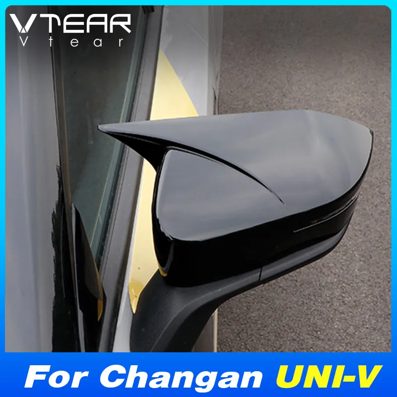 

Vtear Car Rearview Mirror Cover Exterior Car-Styling Caps Chrome Decoration Parts Accessories Products For Changan Uni-V 2023