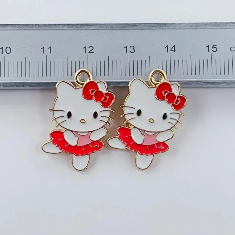 10pcs Cat Charm for Jewelry Making Bulk Animal Earring Pendant Bracelet Necklace Charms Accessories Diy Craft Supplies