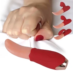 Female Masturbator Flapping Sucking Licking Realistic Tongue Vagina Clitoris Stimulator 10 Modes Vibrator Sex Toys for Women