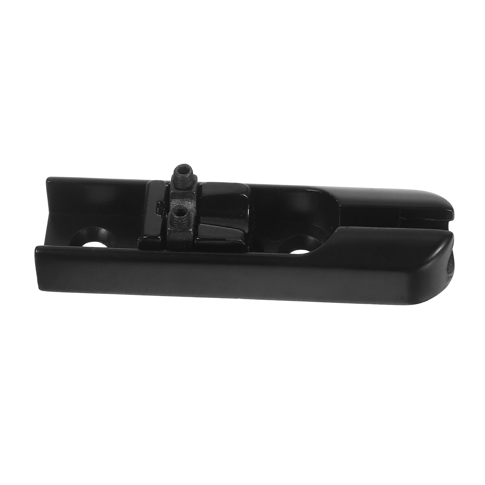 

Stylish Black Metal For Headless Electric Split String Plate Fixed Center Replacement Parts Accessories Durable Easy