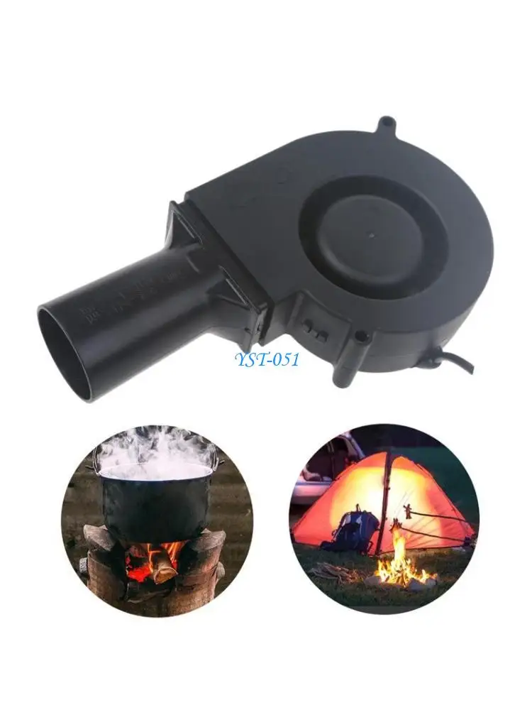 

E15A Outdoor Barbecue Fan Air Blower Portable BBQ Grill Bellows Tools