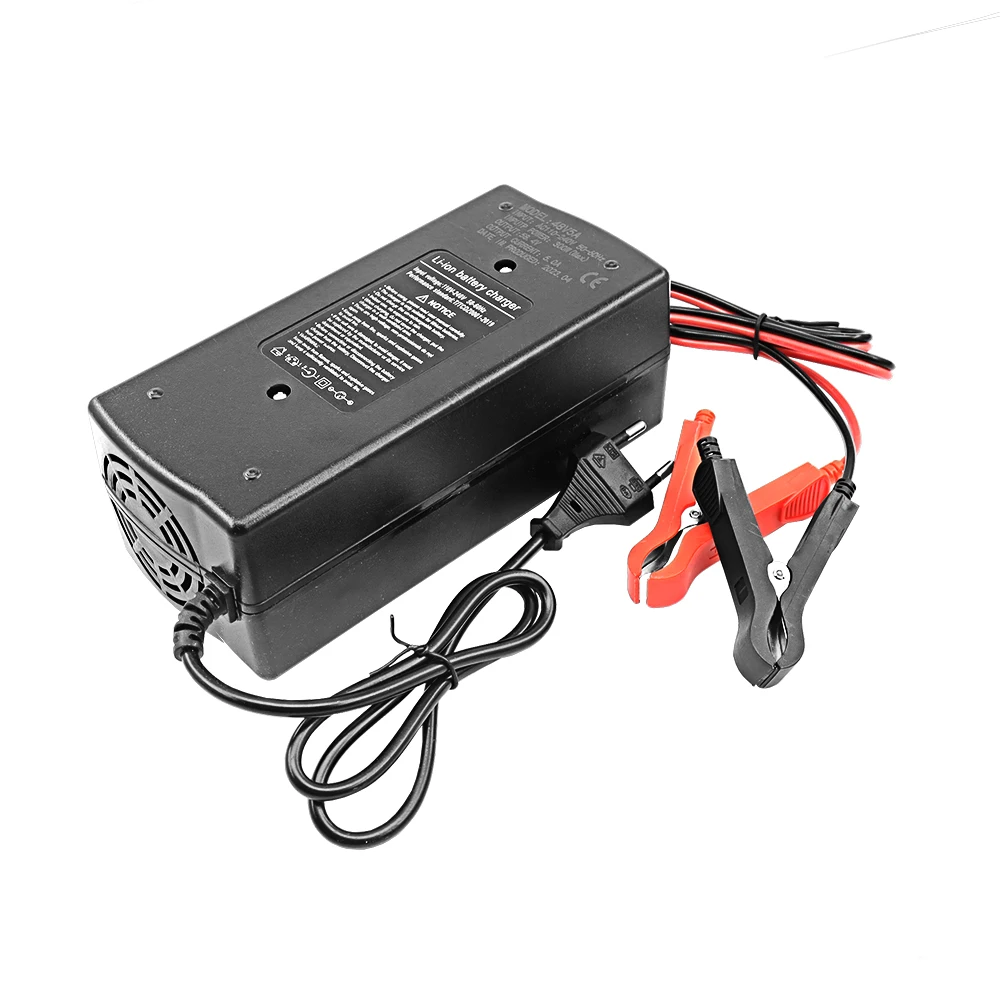 LiitoKala 58.4V 5A Charger Electric Bicycle Charger 58.8V 4amp For 16S 48V LiFePO4 outdoor Battery Charger