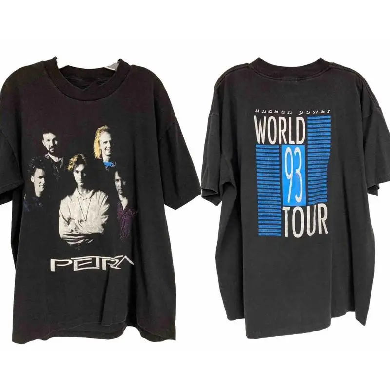 

Футболка Unseen Power World Tour PETRA 1993, полный размер S 5XL FH359