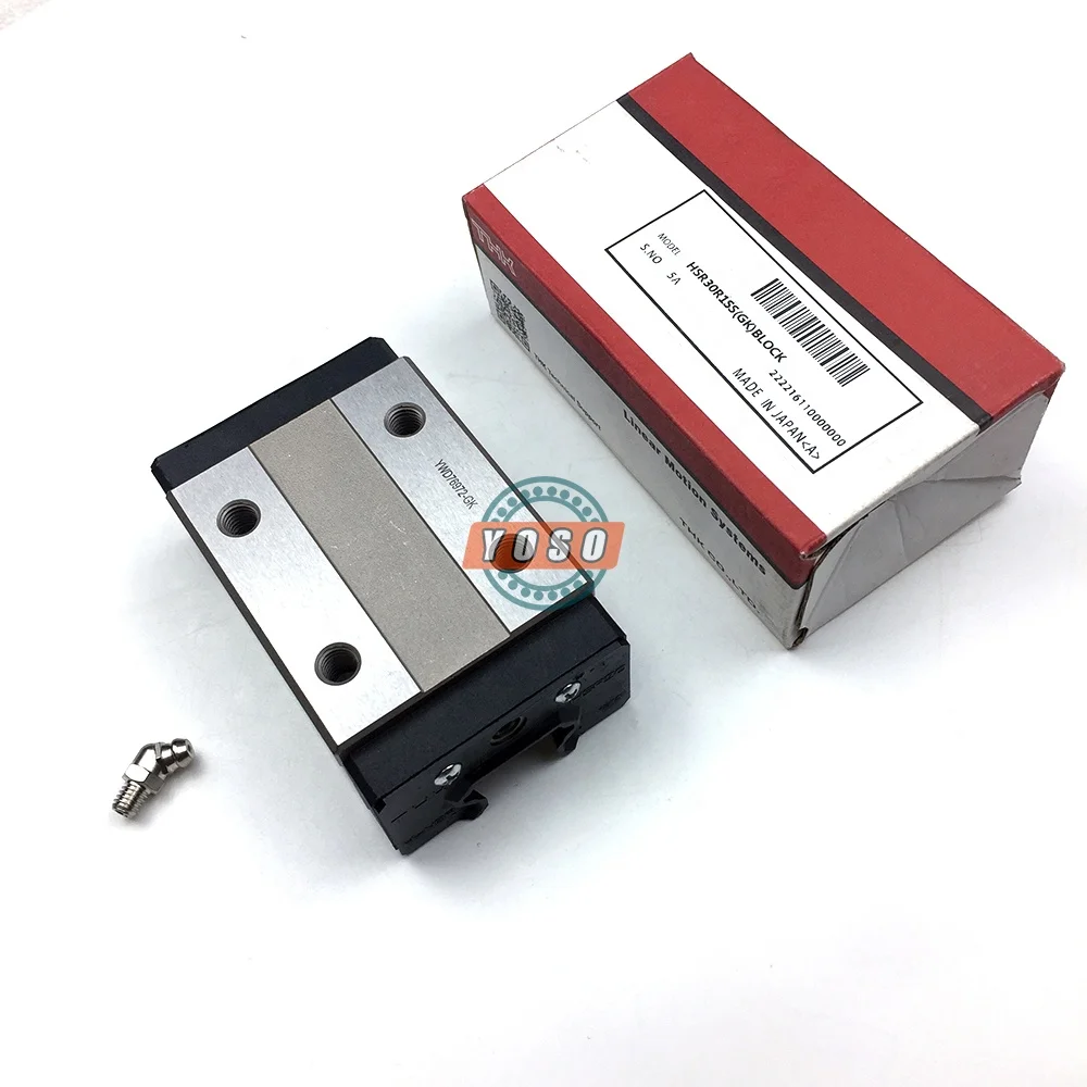 Japanese authentic linear guide slider HSR15 HSR20 HSR25 HSR30 HSR35 HSR45 HSR55 HSR65 YR QZ