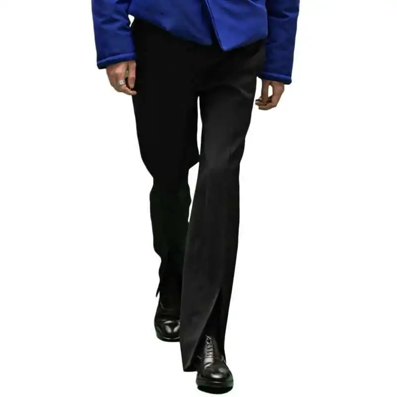 Fashion Casual Hippie Open Pants 2025 Personality Show British Men's