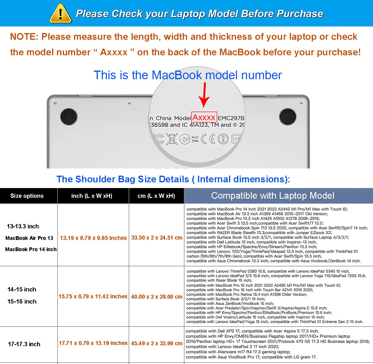 Сумка для ноутбука 13,3 14 15 6 16 17 дюймов для MacBook Pro Air 13 M1 M2 M3 Dell Lenovo HP Asus мужской женский портфель чехол