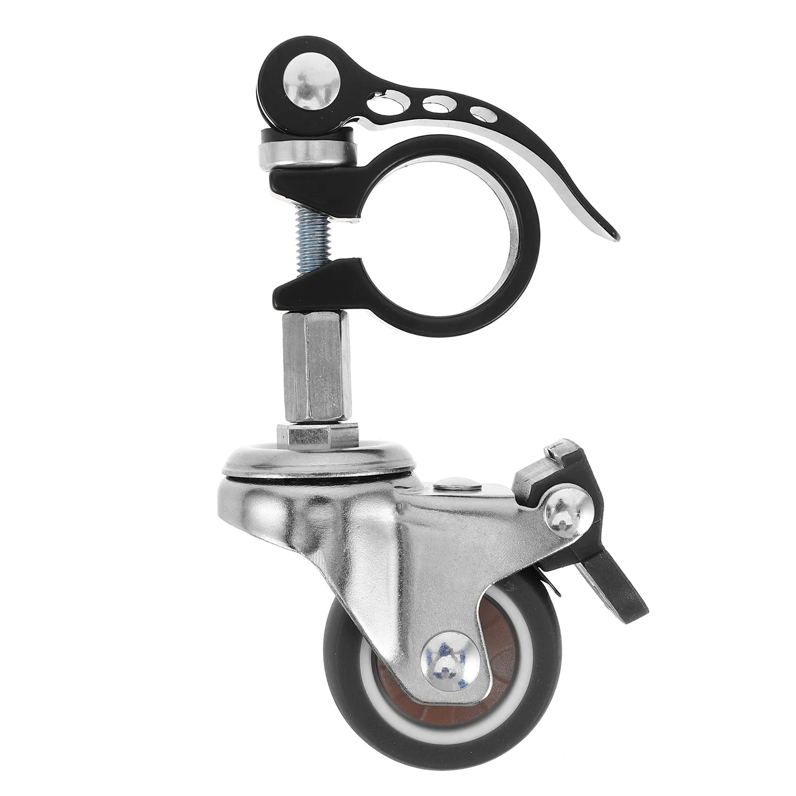 25Mm Horizontal Tube Guzheng Stand Caster Wheels Versatile Tripod Rolling Casters for Electronic Piano Speaker Guitar Rack