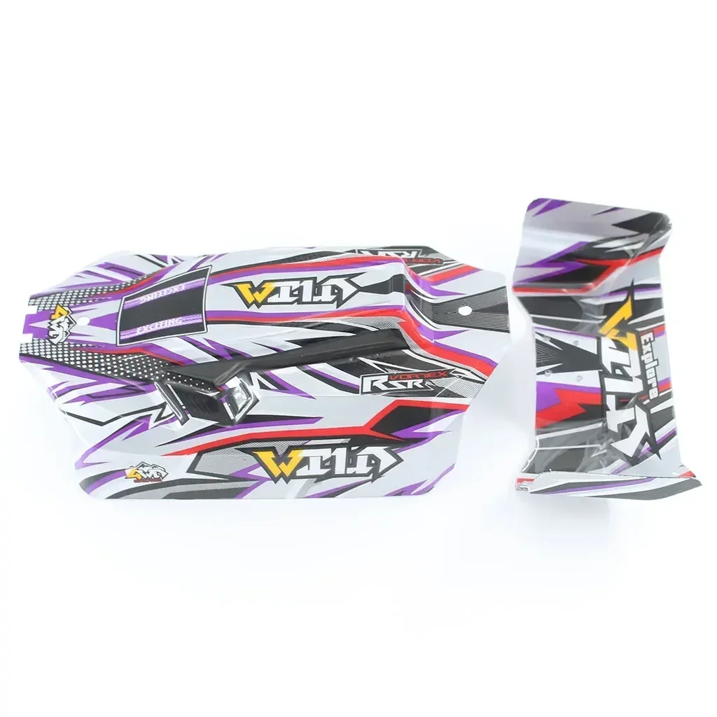 WLtoys 144016 144018 อะไหล่รถบังคับวิทยุ ฝาครอบตัวถังรถสีเขียว ความเร็วสูง 144016-2997 ตัวถังรถสีม่วง