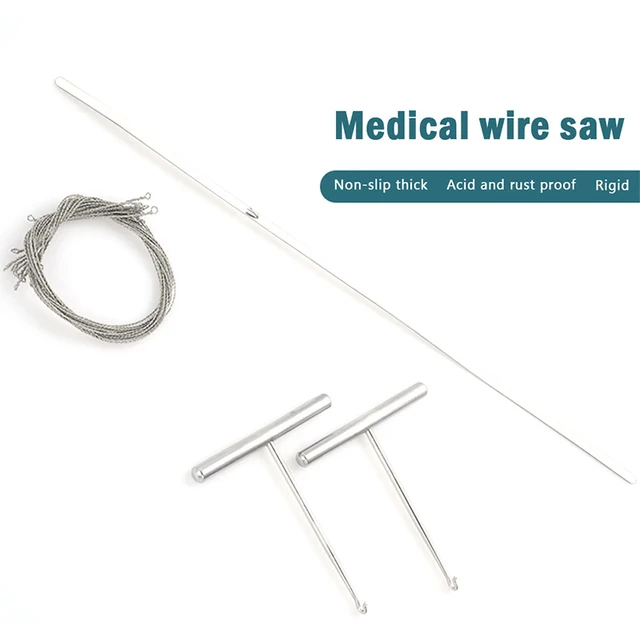 Uchwyty do pił drutowych Piła drutowa medyczna Prowadnica do pił drutowych Neurochirurgia Craniotomia Line Hak do piły drutowej Instrumenty ortopedyczne Zwierzęta domowe