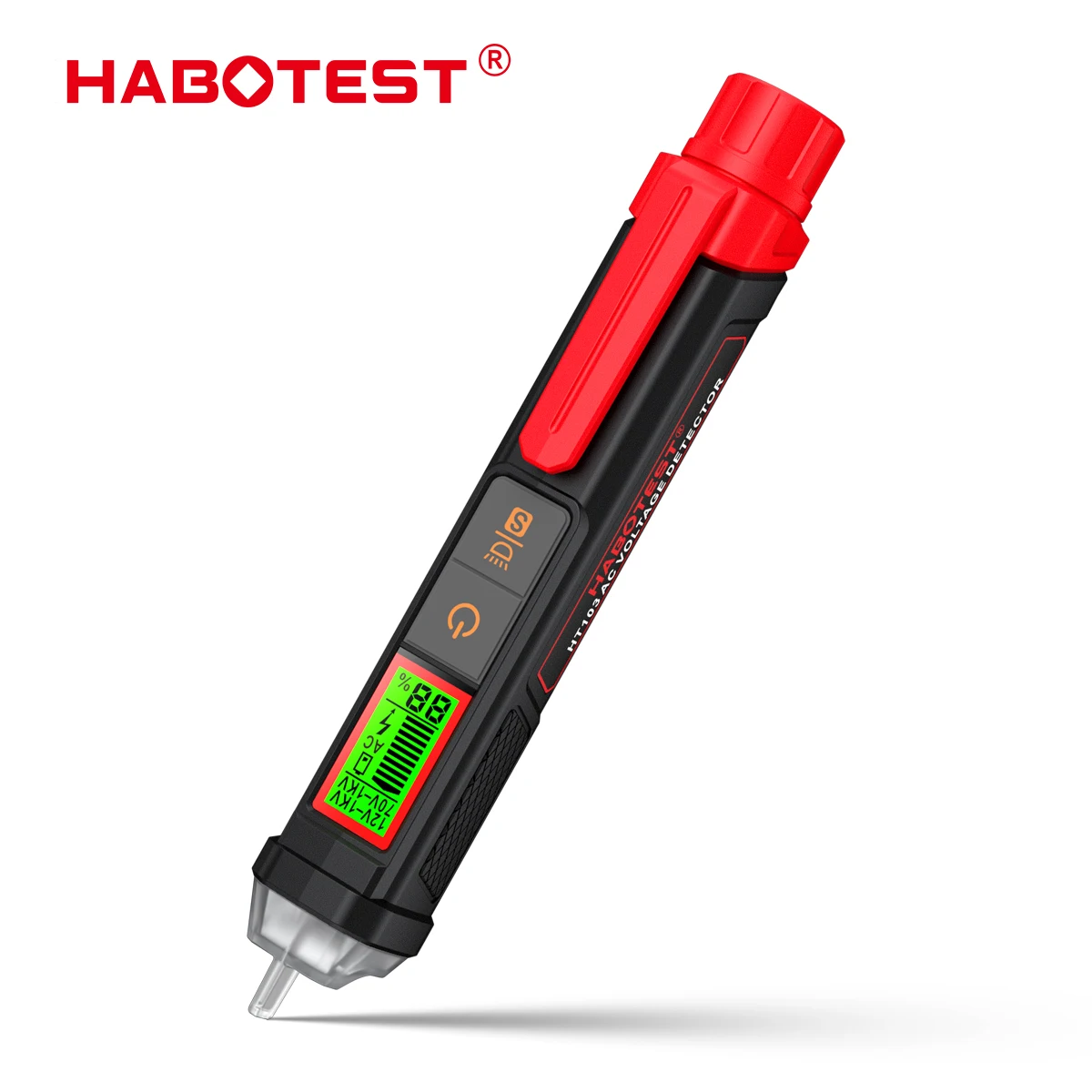 

HABOTEST HT103 Voltage Detector Non-contact Smart Tester Pen 12-1000V Current Electric Sensor Test Pencil Electrician Tool