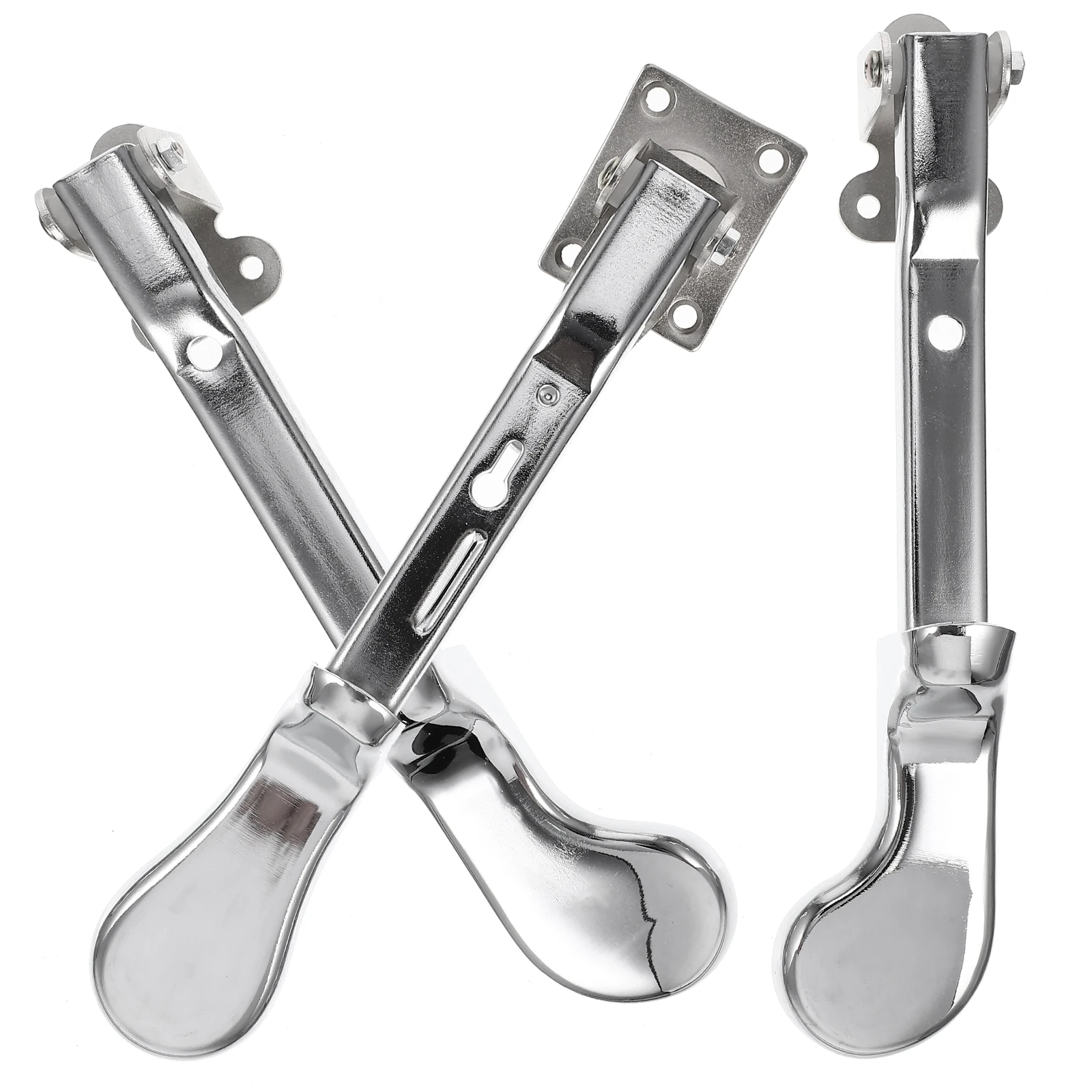 

3 Pcs Piano Footsteps Supplies Pedal Upright Pedals Component Alloy Sustain Connection