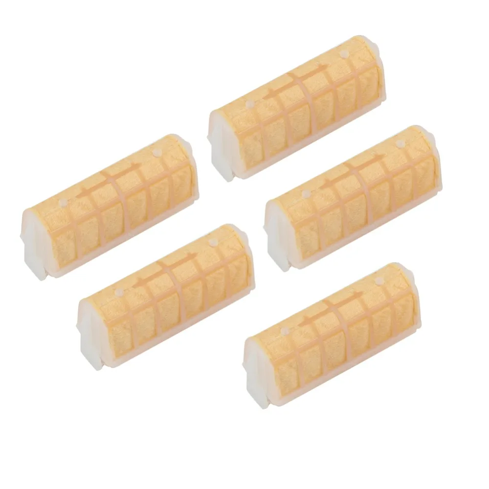 5PCS Plastic and Foam Chainsaw Air Filter Compact Yellow Foam Air Filter for for Stihl MS210 MS230 MS250 021 023 025 chainsaw