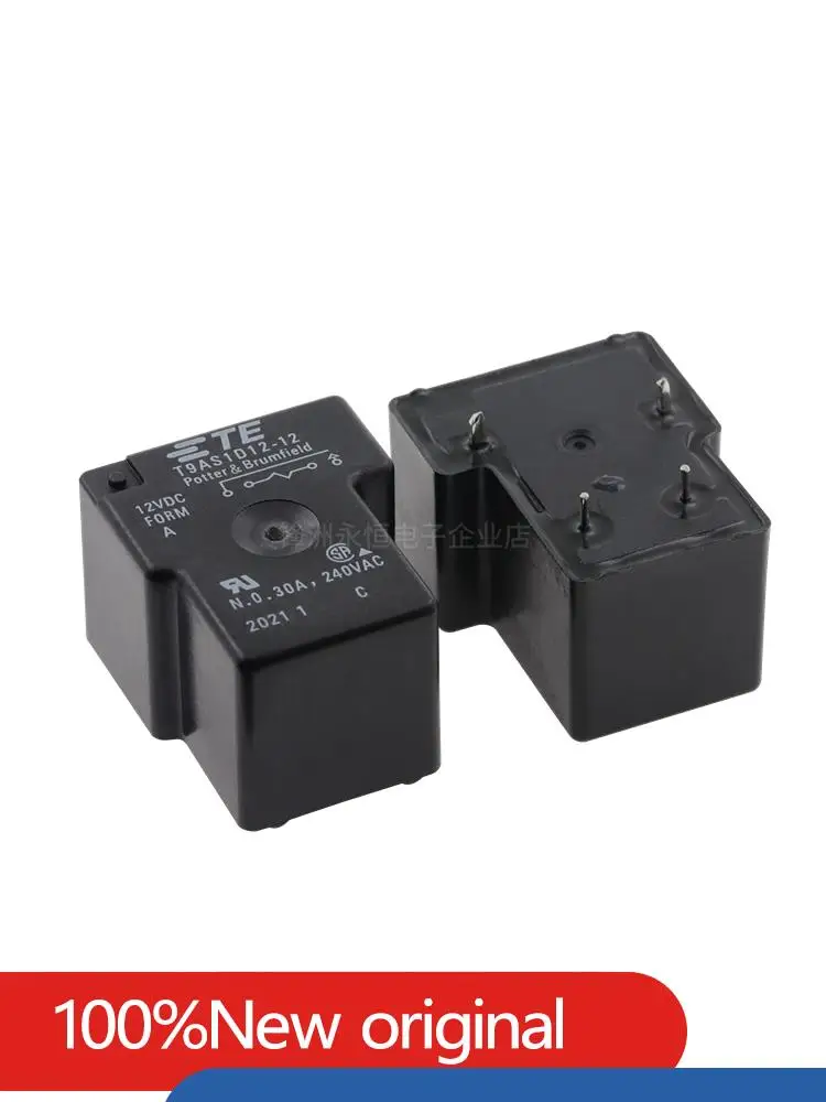 100%New Relay T9AS1D12-12 12VDC T9AS1D12-24 24VDC 30A 4PIN General Purpose Relay 12VDC 24VDC