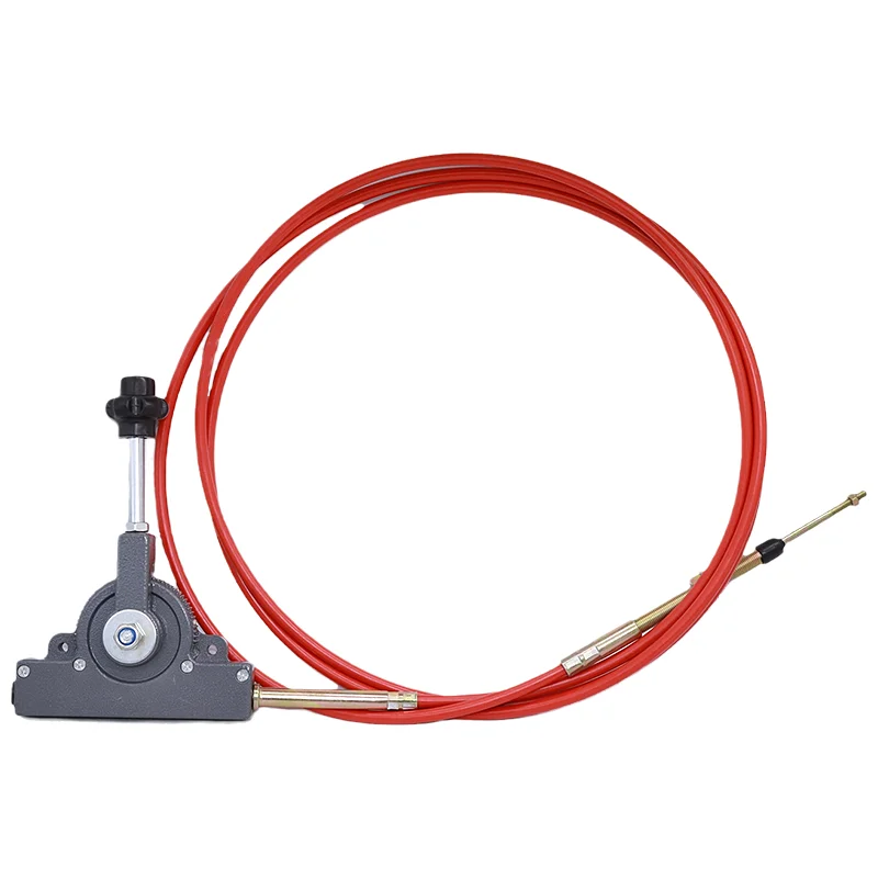 

For Komatsu Excavator accessories PC200 Modified Manual Throttle Cable Controller Hand pulled Throttle-Line Fuel Control Line