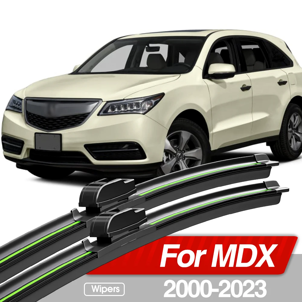 

For Acura MDX 2000-2023 Front Windshield Wiper Blades 2pcs Windscreen Window Accessories 2001 2007 2009 2010 2015 2017 2019 2020