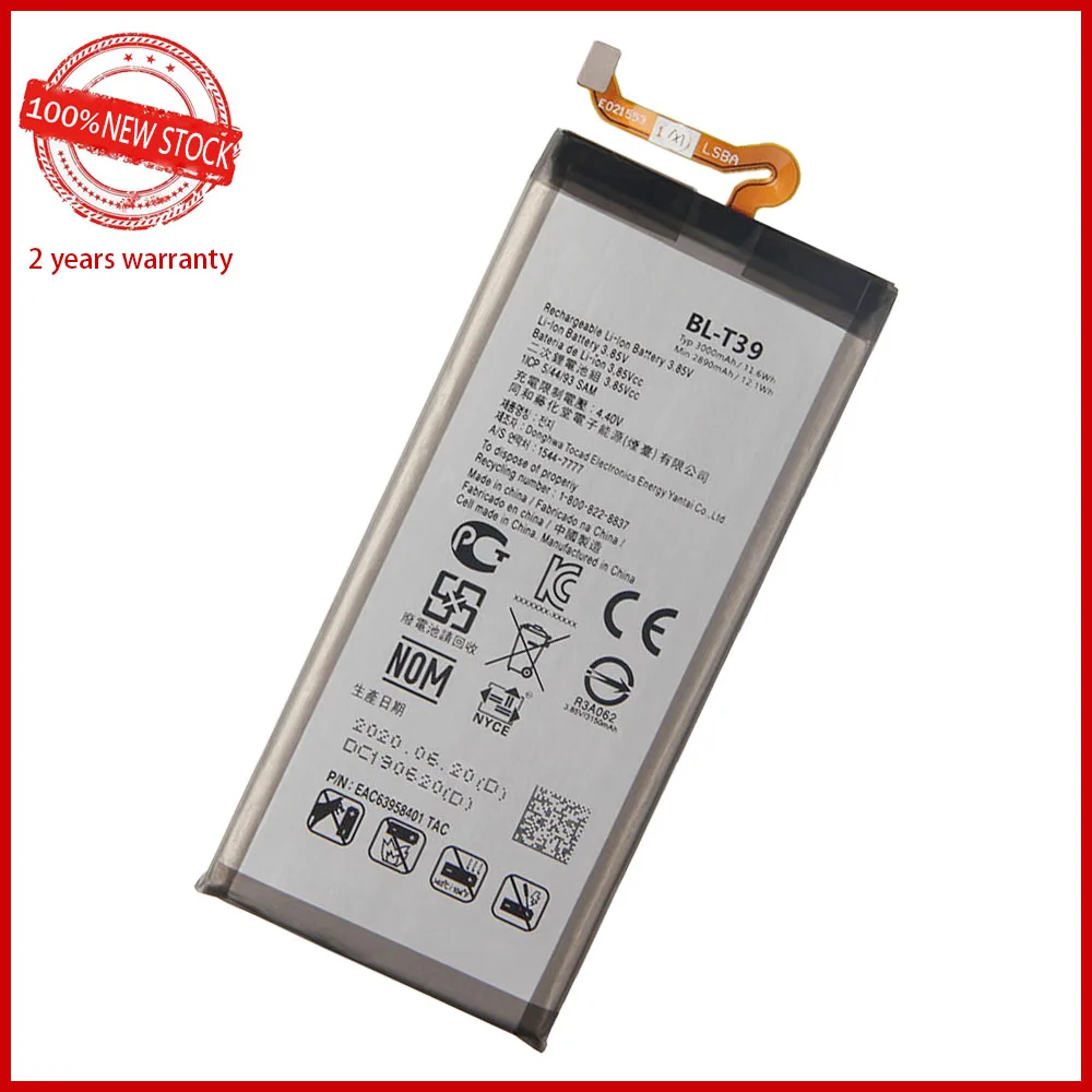 Genuine BL-T39 Battery For LG G7 G7+ G7ThinQ LM G710 ThinQ G710 Q7+ LMQ610 BL T39 Mobile Batteria Phone Batteries+Free Tools