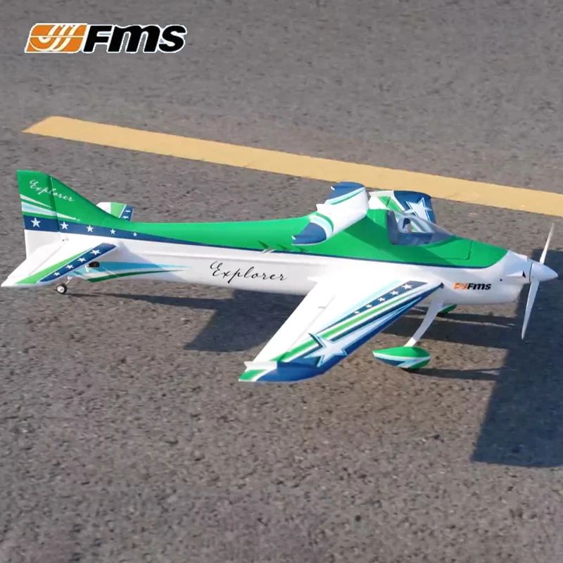 

FMS 1020 мм F3A Explorer 4CH 3S Пилотажный 3D Спортивный PNP EPO RC Самолет Радиоуправление Модель хобби Самолет Avion
