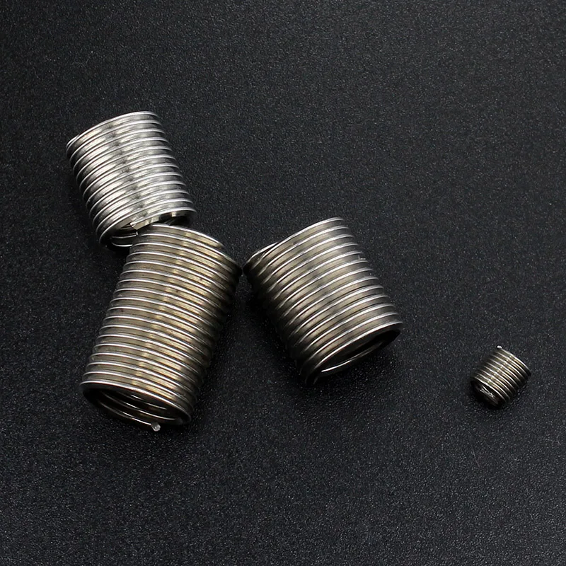 304 stainless steel wire screw sleeve steel sleeve braces internal thread fastener thread wire sleeve height 2D M2M5M6M8M10M12M