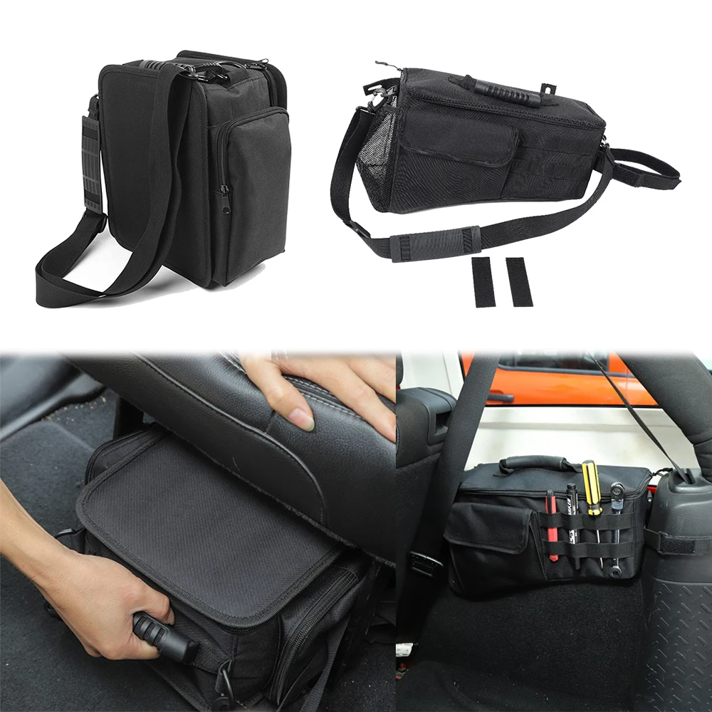 

Car Trunk Side Storage Bag Under Seat Organizer for Jeep Wrangler JK JL Sports Rubicon Gladiator JT Stowing Tidying Accessories