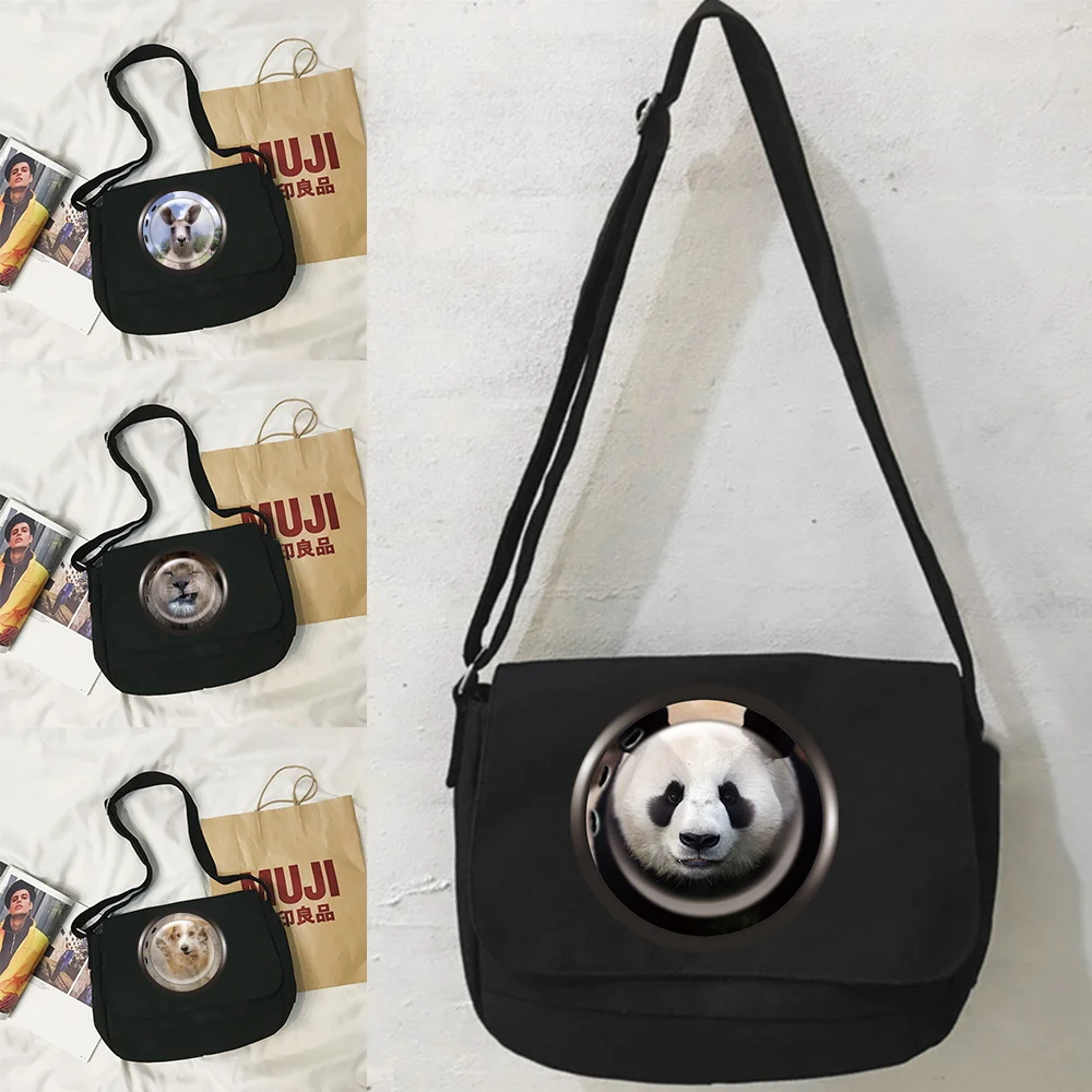Messenger Bag Casual Handbags Window Series Fashion Men Women Crossbody Bags Portable Multifunctional Organizer Pouch