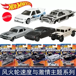 Hot Wheels Car Fast & Furious HW Decades of Fast Boy Toy 1/64 Diecast Chevrolet NOVA SS Volkswagen Jetta MK3 Camino Buick Hummer