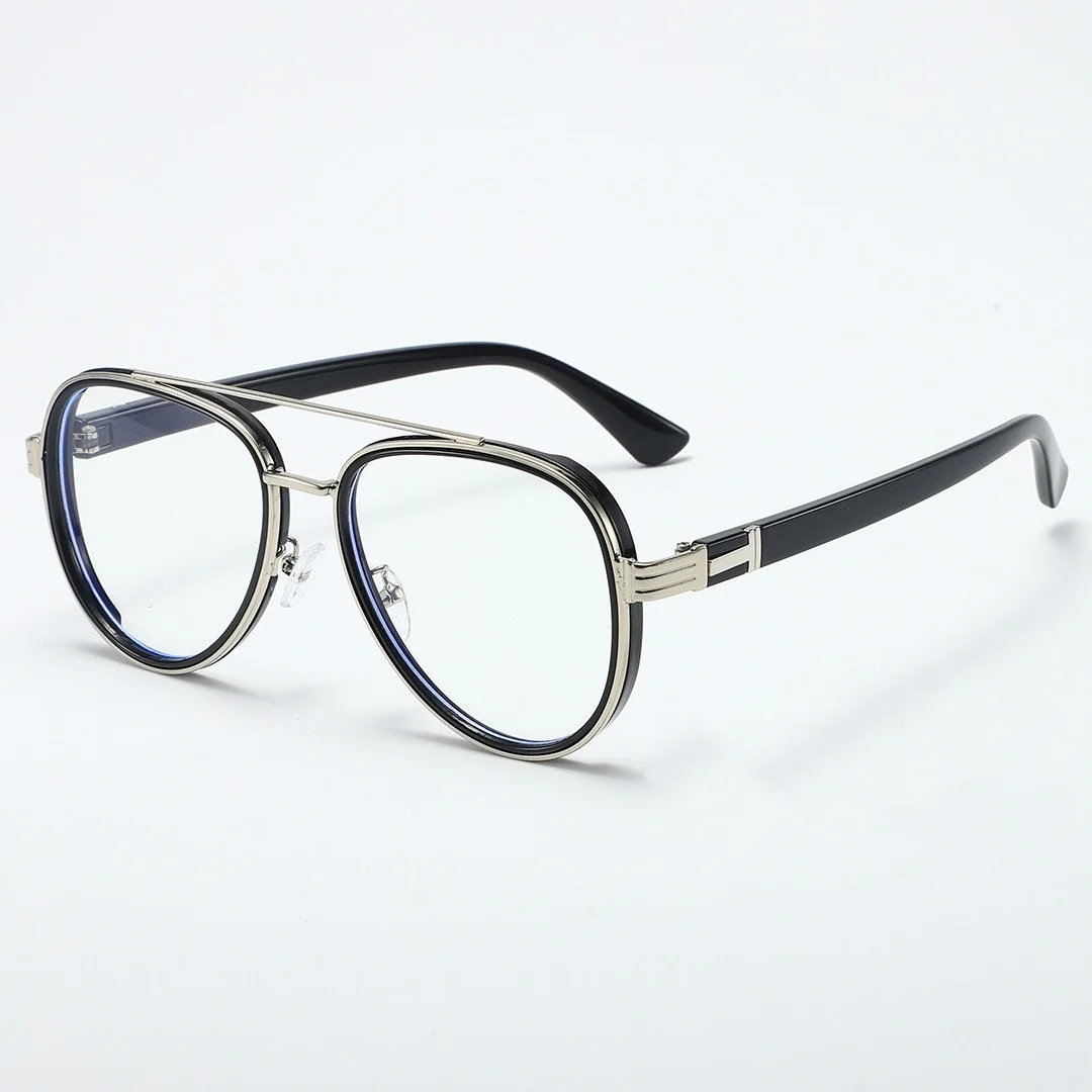 Myopia Glasses for Men Anti Blue Light Computer Eyeglasses Optical Prescription Reading Eyewear Retro Eyewear