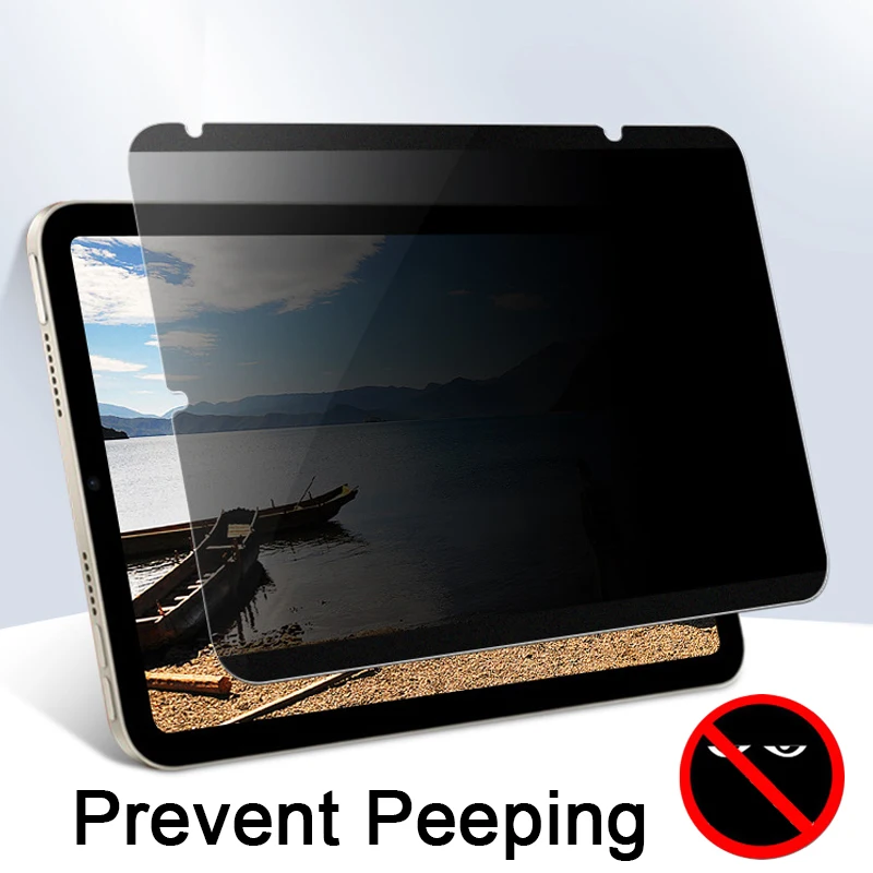 

Magnetic Privacy Screen Protector For iPad 10th 10.9 2022 10.2 Pro 11 12.9 Air 4/5 10.5 Mini 6 Anti-peep Filter Anti-glare Film