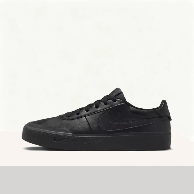 

Nike Court Shot: Stylish, Minimalist, Durable, Comfortable, and Breathable Low-Top Sneakers for Men in Black FQ8146-001