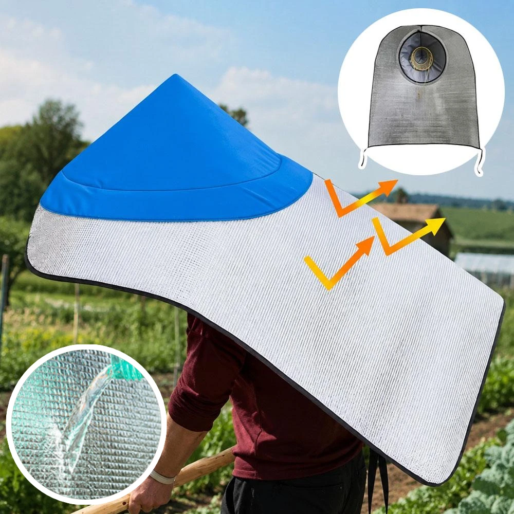 หมวกกันแดดแบบมีฮู้ดสำหรับกิจกร - Agriculture Farming Hats บทวิจารณ์และราคา