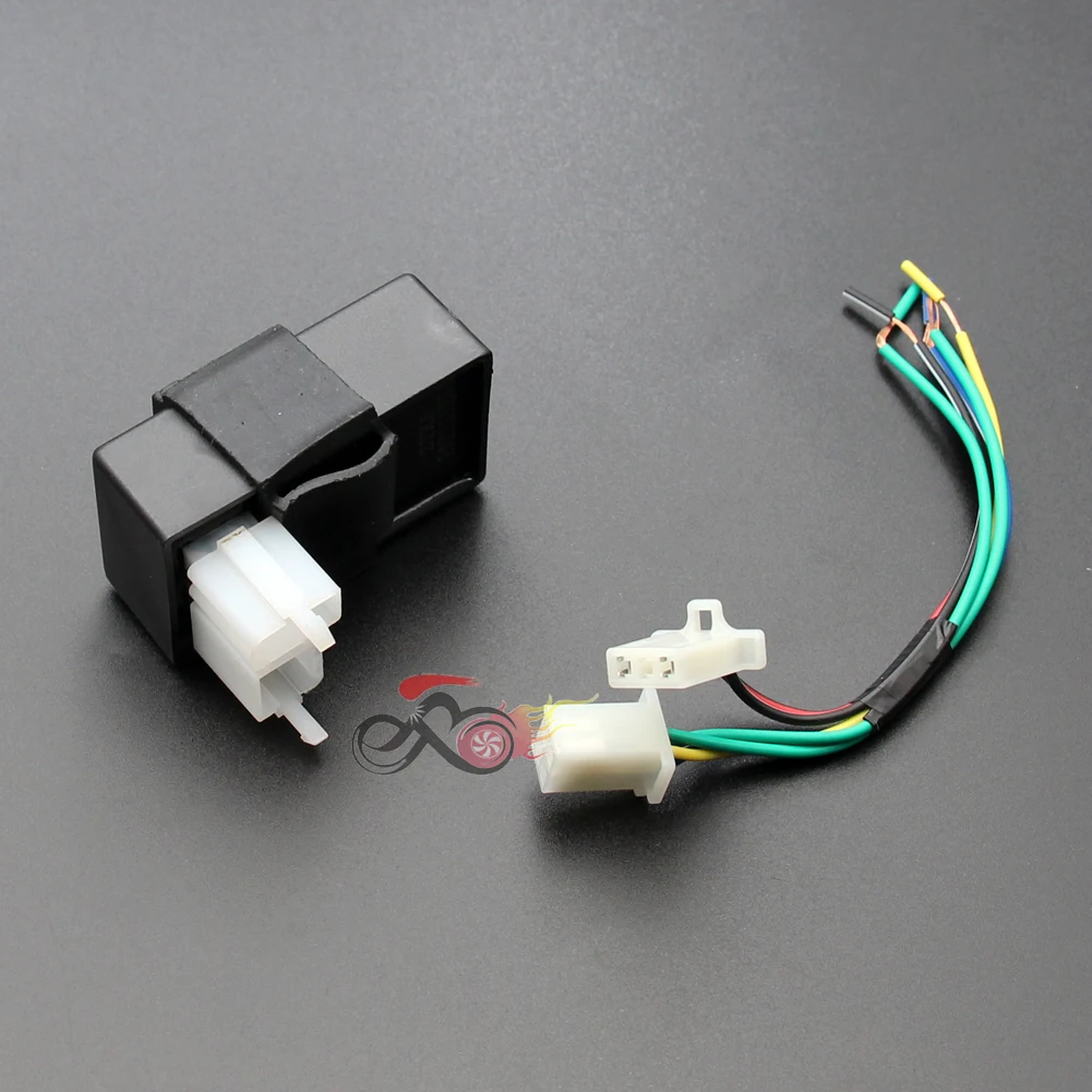 6 Pin AC CDI Box CDI Cable Wire Harness Adapter Connector GY6 4 Stroke 50cc 110cc 125cc 150cc 200cc 250cc 300cc Scooter Moped