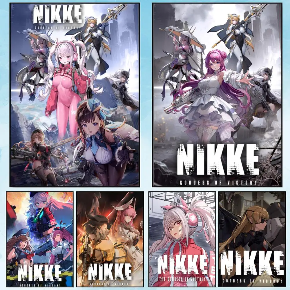 

Anime G-Goddess of Victory Nikke Poster HD WallArt Poster for Home Bar Cafe Decor DIY Vintage Print for Office Home