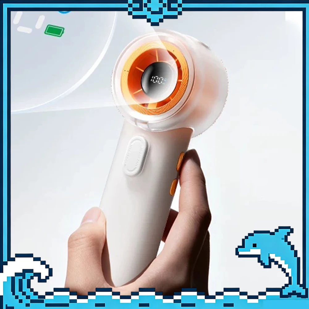 airmate-h2o-f1-スプレーハンドヘルド小型ファン-トップ加圧水浄化リング-ハンドヘルドファン-100-ギアは自由に調整可能