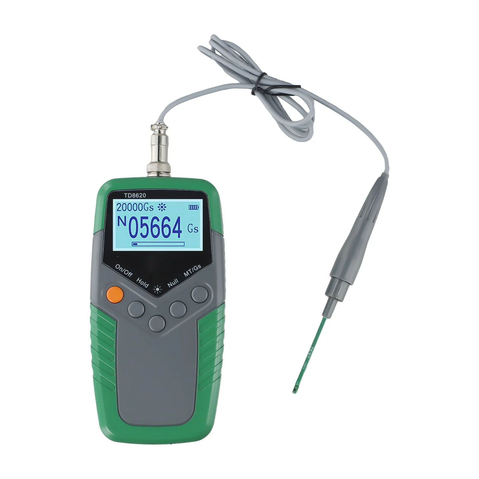 Handheld Digital Gaussian Meter TD8620 with Automatic Range Selection and Battery Display Features for Convenience