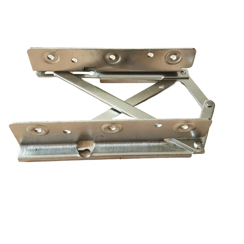 2pcs Flip panel hinge folding thickened heavy-duty flat connection reversal 0-180 degree flip folding backboard hinge