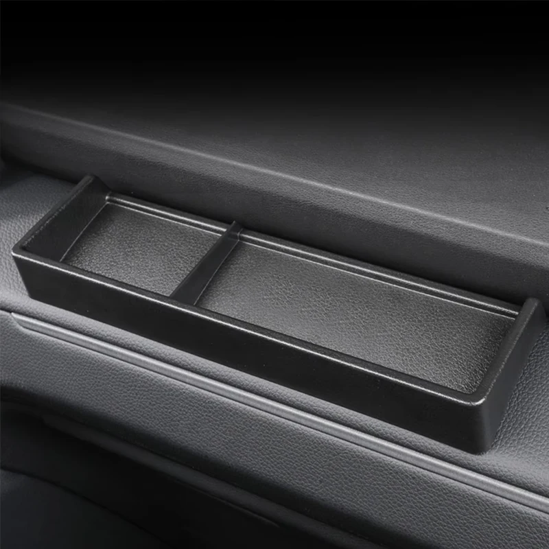 For Toyota Land Cruiser 250 Prado LC250 2024 Car Interior Accessories Passenger Side Glove Box Storage Holder ABS Black 1pc