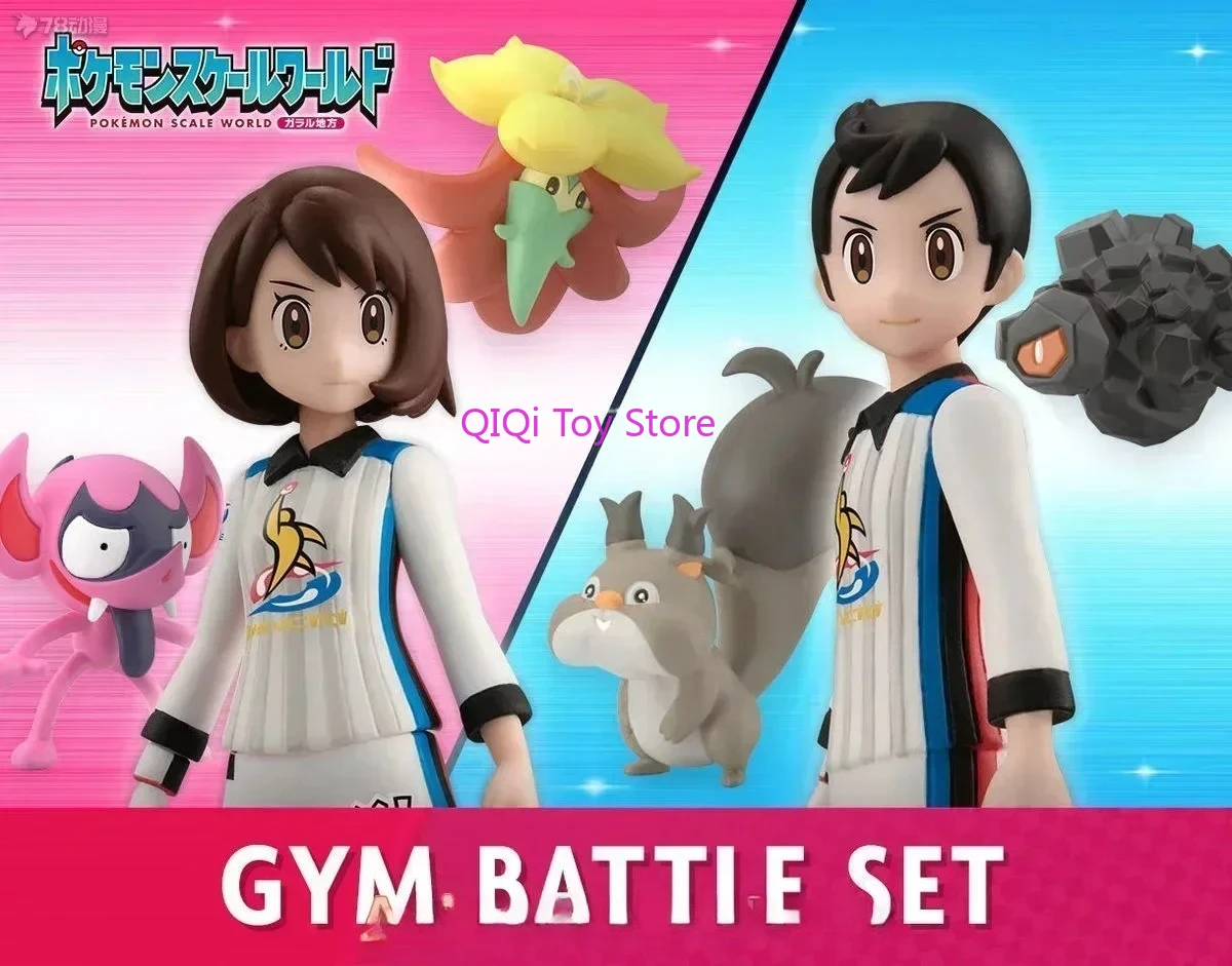 

Spot Bandai-figures De Acción De Pokémon Galar Para Niños, Mundo, Regji, Gloria, Victor, Bede, Hattrem, Hatenna, Regalo