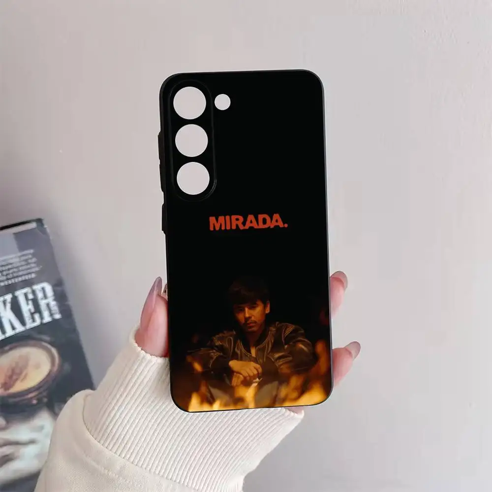 حافظة هاتف I-Ivan C-Cornejo لهاتف سامسونج جالاكسي A73,72,51,53,52,71,22,5G,Note,J7,8,9 غطاء أسود ناعم #4