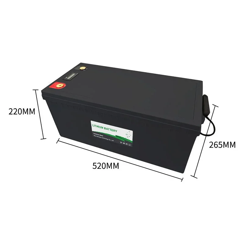Lifepo4-batería recargable de iones de litio de ciclo profundo, alta capacidad, 12,8 v, 400ah, para almacenamiento de energía, vehículo eléctrico