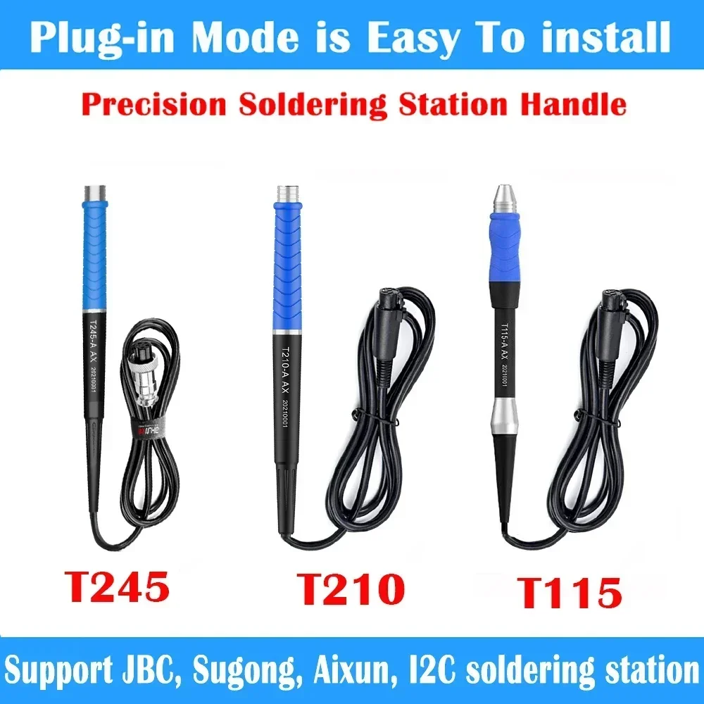 I2C C115 C210 C245 Soldering Iron Tips Cartridges Compatible for AIXUN/I2C/JBC Soldering Station Handle