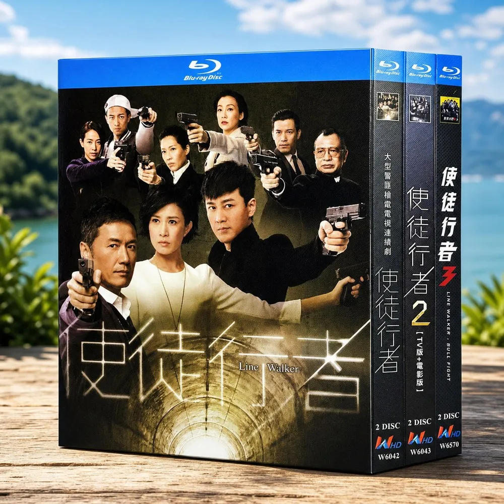 Blu-ray Ultra HD Line Walker Seasons 1-3 BD Box Set Bowie Lam Alex Lam