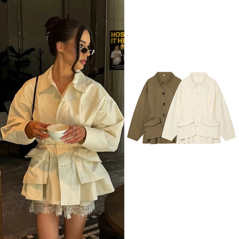 Jackets Women's Autumn 2026 New Chic Slim Women's Elegant Warm Jackets Fashion Youth Street Autumn Travel Unique Ouetrwear Coats