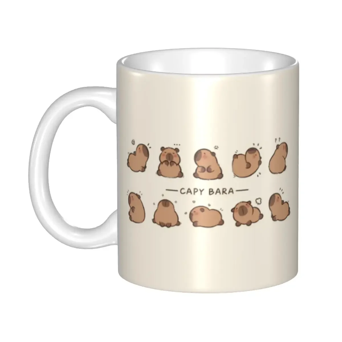 Custom Personalized Capybara Mugs DIY Ceramic Milk Tea Coffee Cup