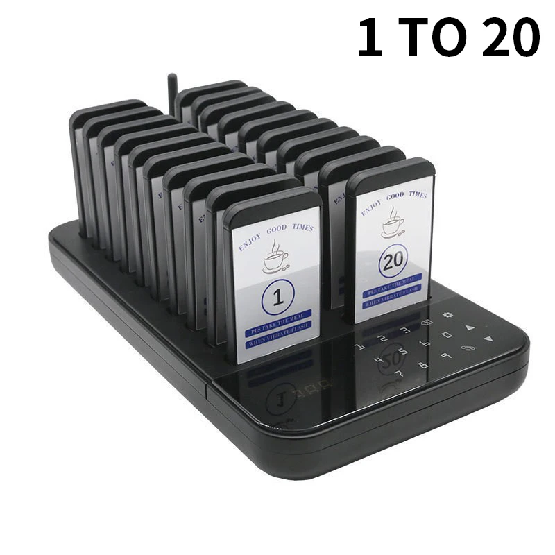 Wireless food pickup device QC160/QC200/QC300 milk tea shop vibration food pickup device dessert shop queue call device food pic