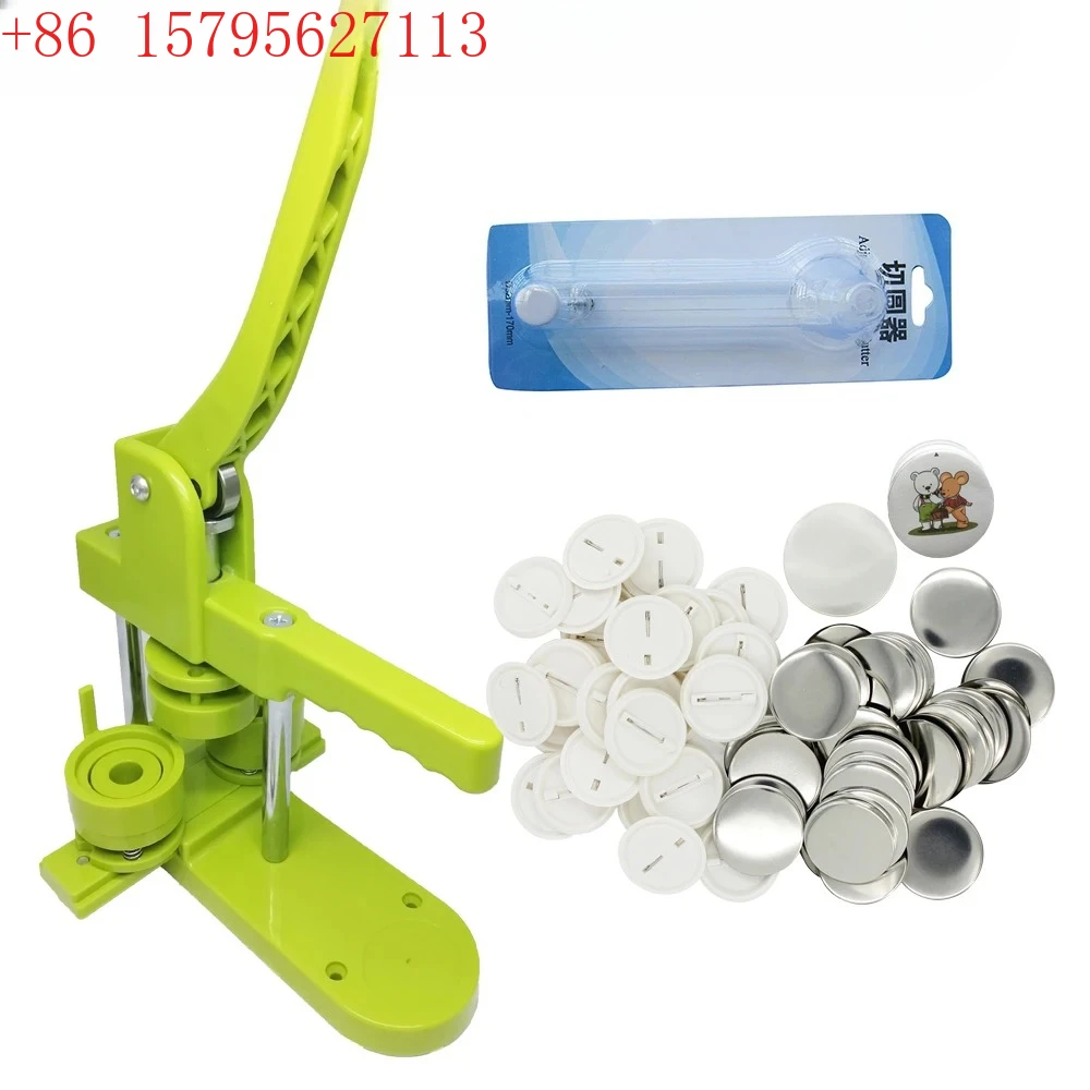 

Automated machines for manufacturing plastic and metal badges