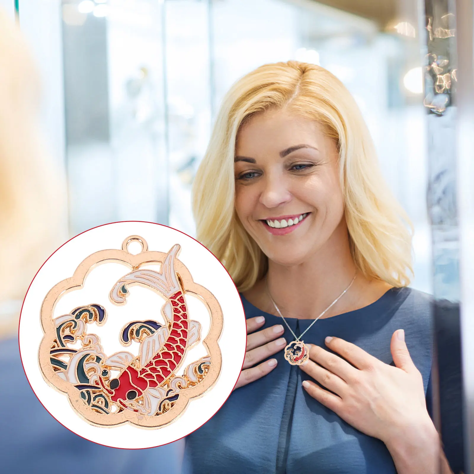 

10 шт. подвесок из сплава в китайском стиле для изготовления украшений своими руками, аксессуары для рукоделия, материалы для создания украшений своими руками