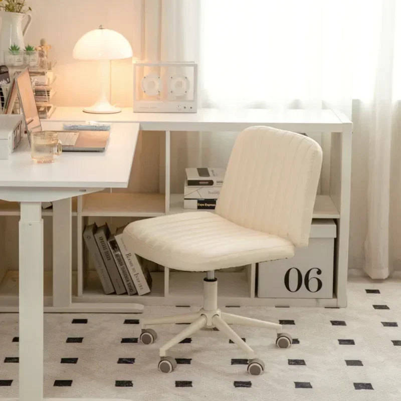 كرسي كمبيوتر منزلي صغير للعائلة، كرسي مكتب مريح للظهر، كرسي ألعاب التعلم في سكن الطلاب، كرسي مكياج لغرفة النوم