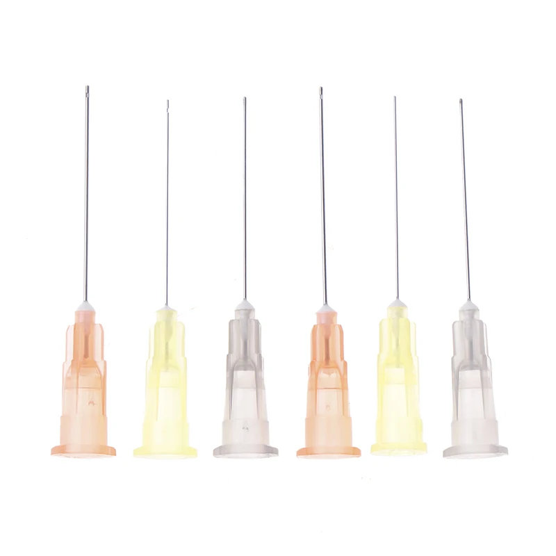 50/100Pcs ทันตกรรม Endo ชลประทานเข็ม End-ปิดด้านข้าง Endo Syringe Root Canal ซักผ้าเข็มเคล็ดลับ